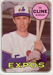 1969 Topps Baseball Cards      442     Ty Cline
